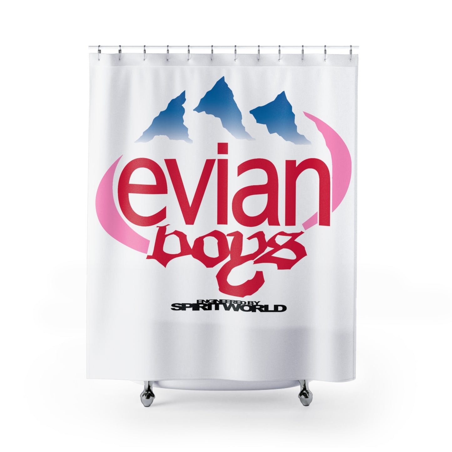 evianboyz Engineered by Spiritworld Shower Curtain